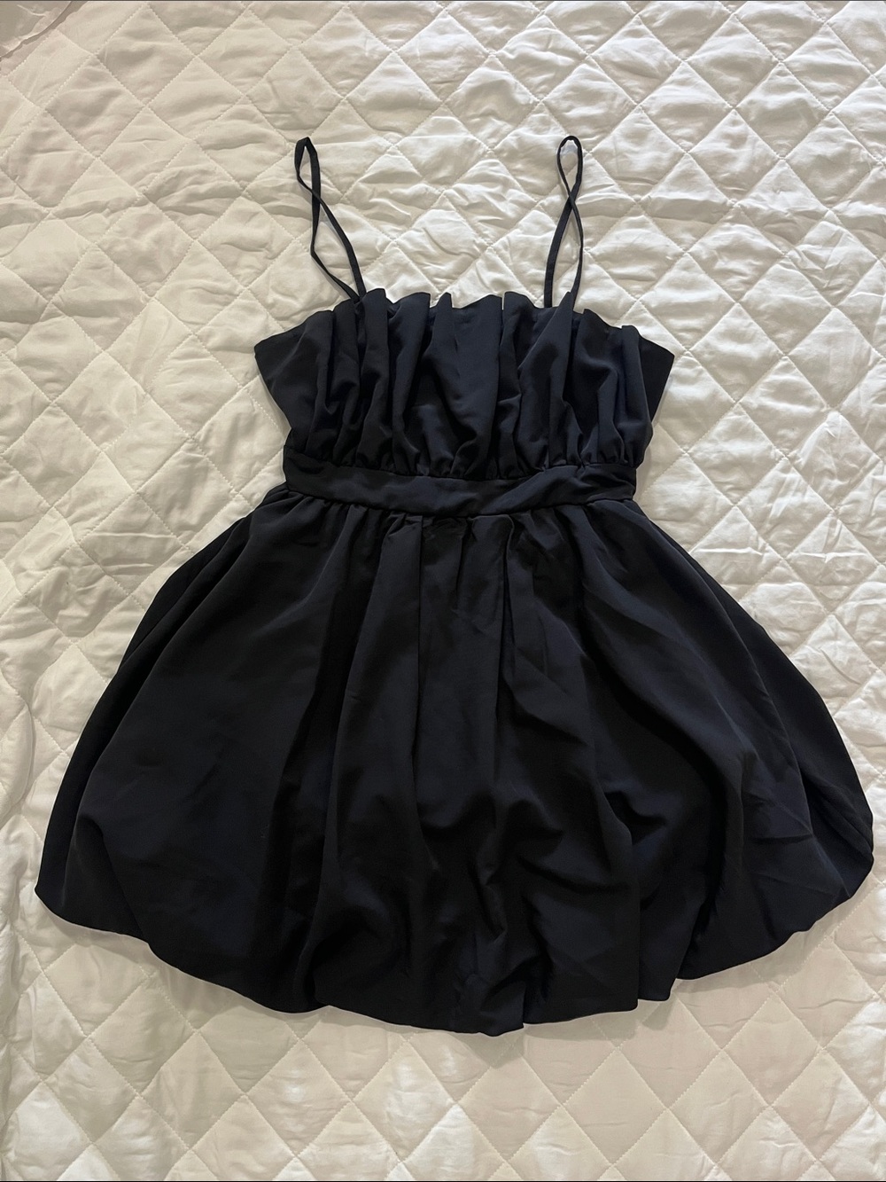 Women's Black Spaghetti-Strap Party Dress size small